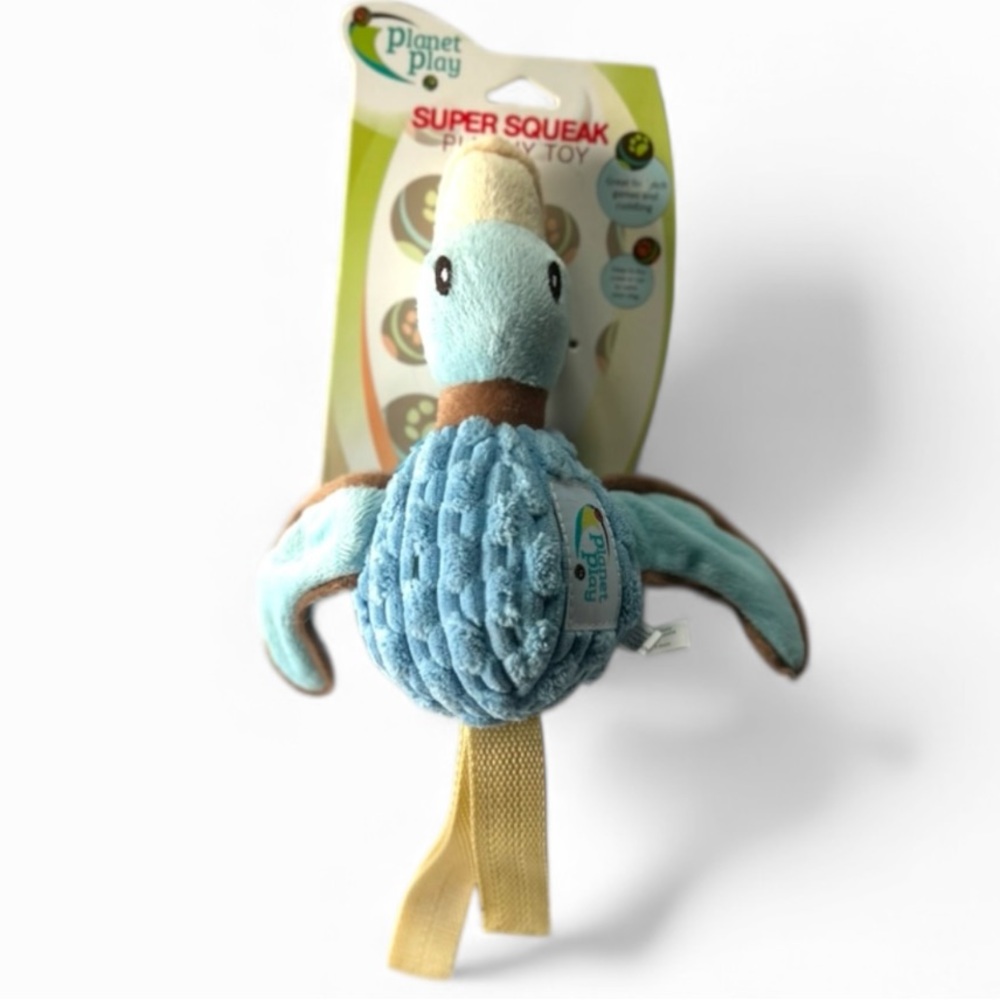 Planet Play Dog Bird Squeaky Toy NEW